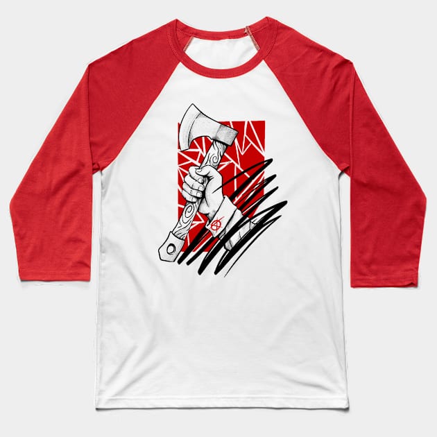 Rebel Baseball T-Shirt by Garsiauw